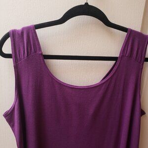 "Elegant" Purple Women's Tank Top -NWOT
